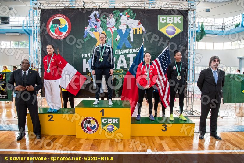 -55 Kg Argentina Chile Female kumite Novak Giuliana Paredes Cons