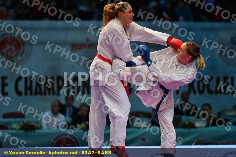 Agier Alizee Austria Buchinger Alisa Female kumite -68 kg France