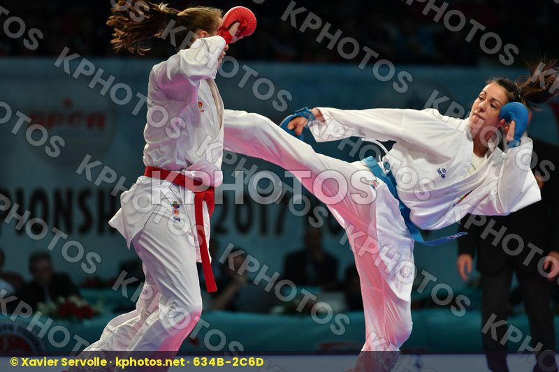 Cvrkota Sanja Female kumite -68 kg Serbia Spain Vizcaino gonzale