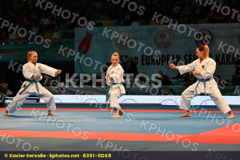 Female team kata Gankaku Germany Germany Germany