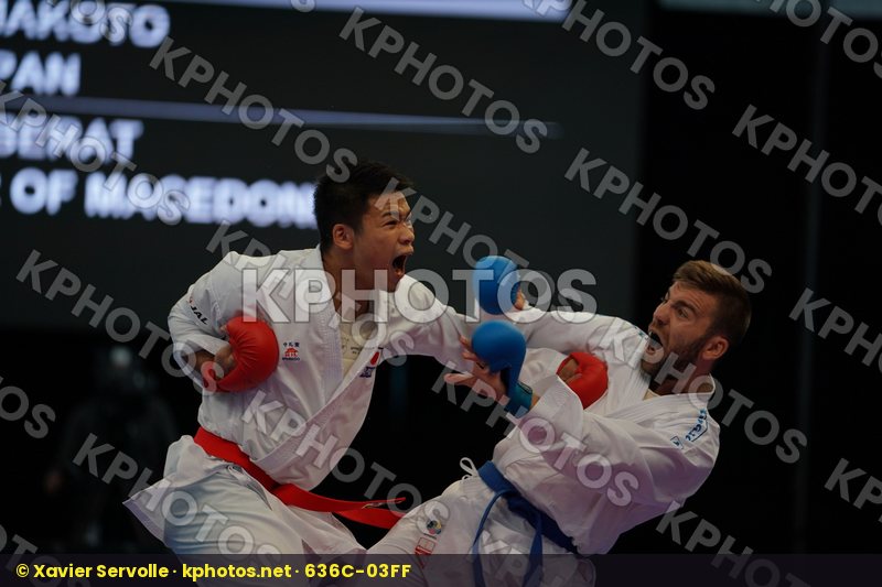 Fyr of macedonia Jakupi Berat Japan Koike Makoto Male kumite -84