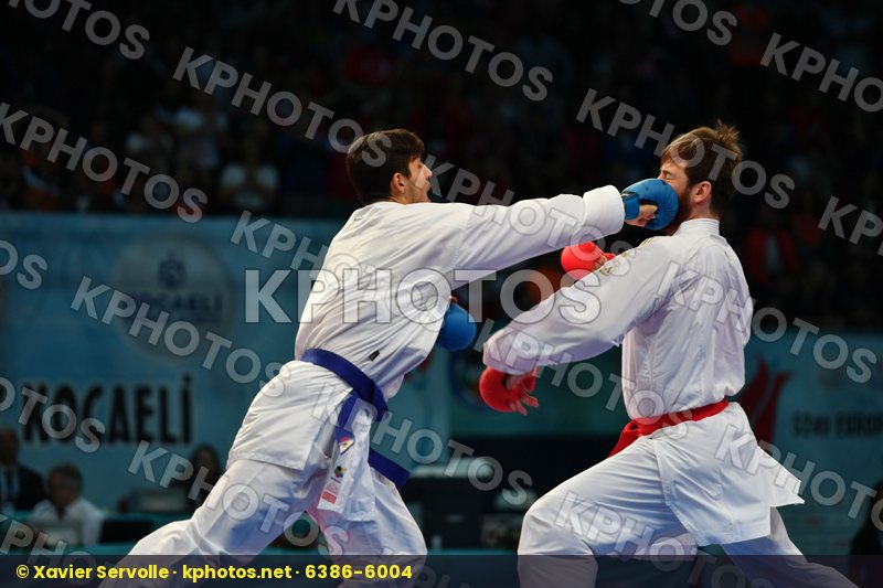 Erkan Enes Italy Male kumite 84+ kg Marino Simone Turkey