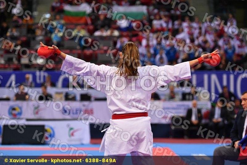 Budic Kaja Ferracuti Clio Italy Slovenia U21 kumite female 68+ k