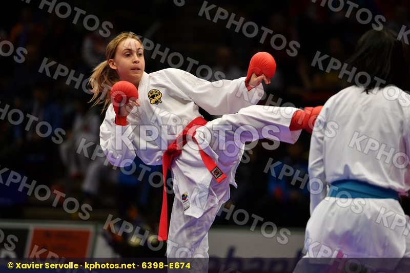 Chegolya Anna Chinese taipei Female kumite -50 kg Gu Shiau-shuan