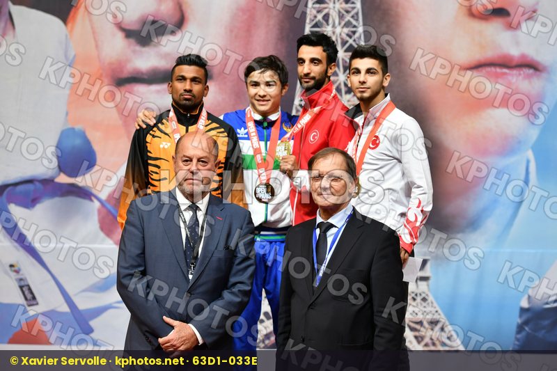 Kaya Aykut Malaysia Male kumite -60 kg podium Samdan Eray Saymat
