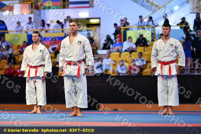 Gankaku Italy Male team kata