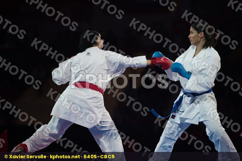 68+ Kg Clavien Fanny Dubai Egypt Female final kumite Mohamed Ais