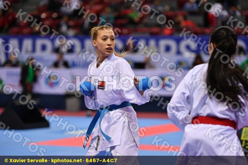 Azerbaijan Malikova Asya Tokcan Umay Turkey U21 kumite female -5