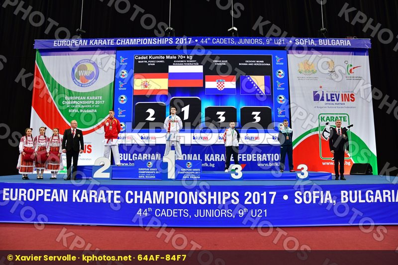 Avakimov Robert Bosnia and herzegovina Cadet kumite male 70+ kg