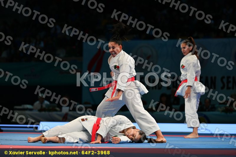 Female team kata Kururunfa Portugal Portugal Portugal