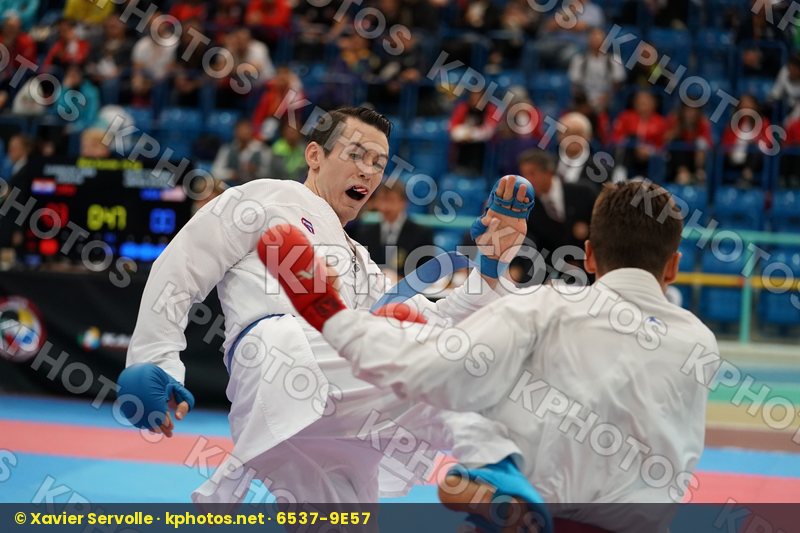 Photo taken during elimination days of the 2017 Karate 1 Premier