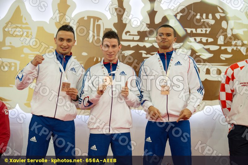 France kata male podiums team
