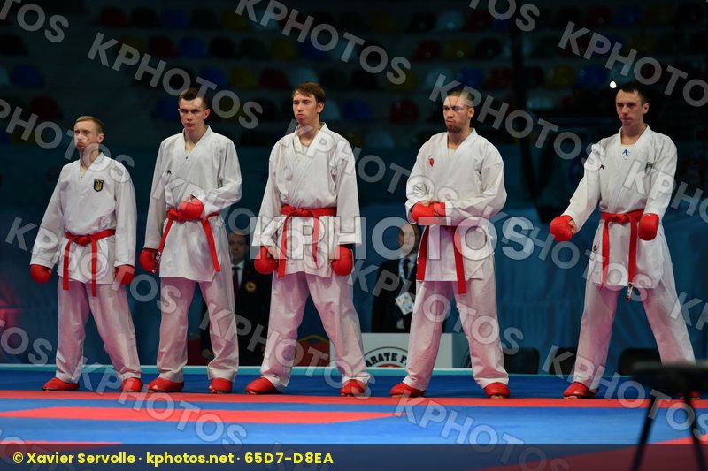 Germany Germany Germany Male team kumite Ukraine Ukraine Ukraine