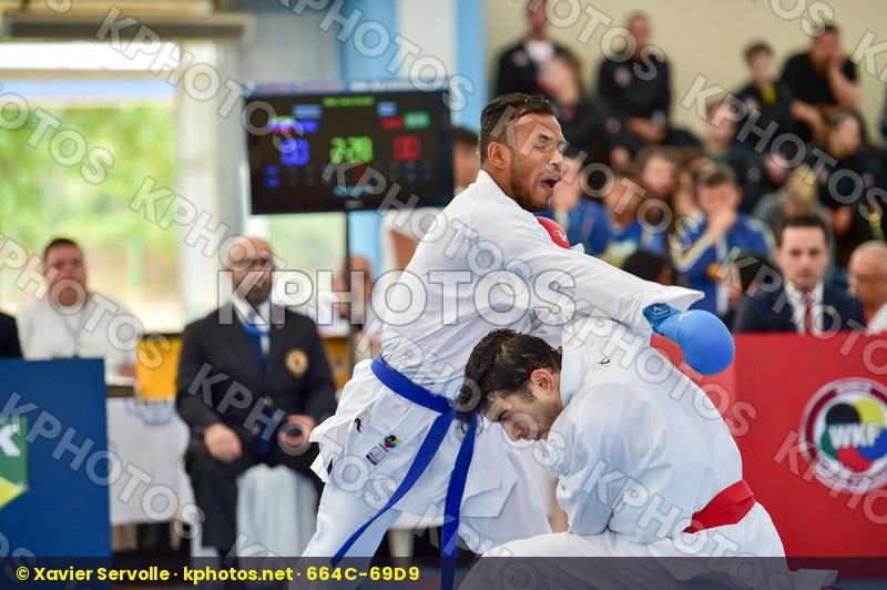 Brasil final kumite Male team Venezuela