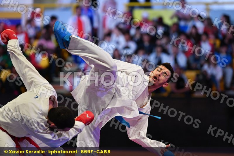 Georgia Male kumite -60 kg Samdan Eray Tkebuchava David Turkey