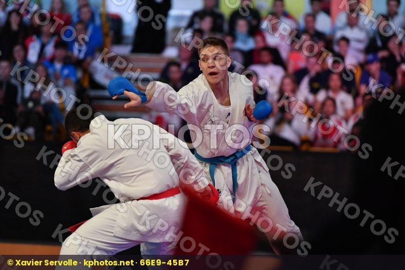 Azerbaijan Belarus Isakau Anton Male kumite -84 kg Mamayev Aykha