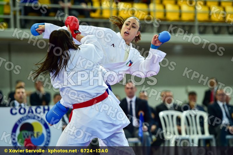 +68 Kg Female Ferracuti Clio Italy Kumite Spain Torres Garcia Ma