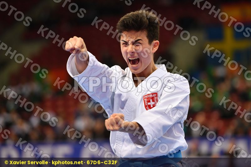 Junior kata male, Switzerland, Ujihara Yuki