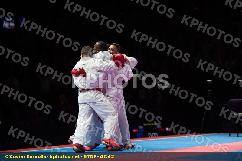 final france kumite Male team Turkey