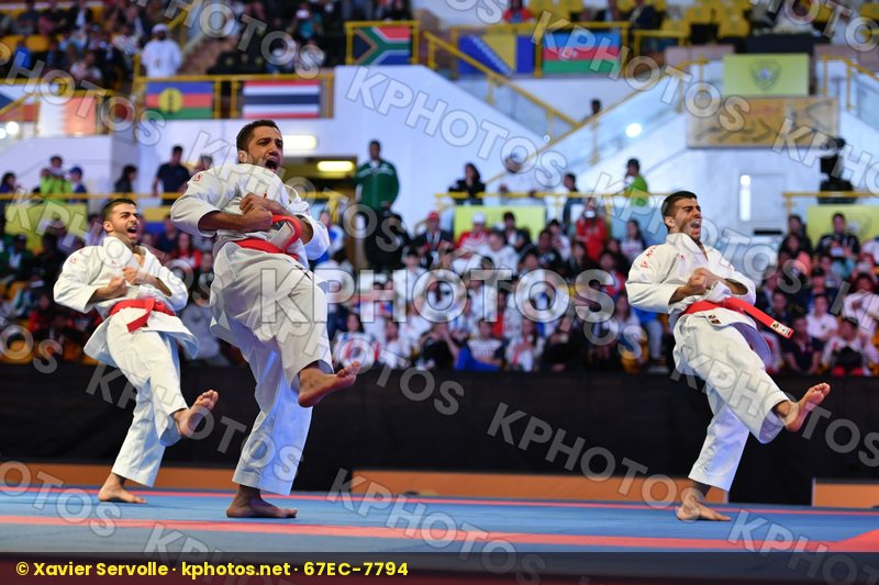 France France France Male team kata Unsu