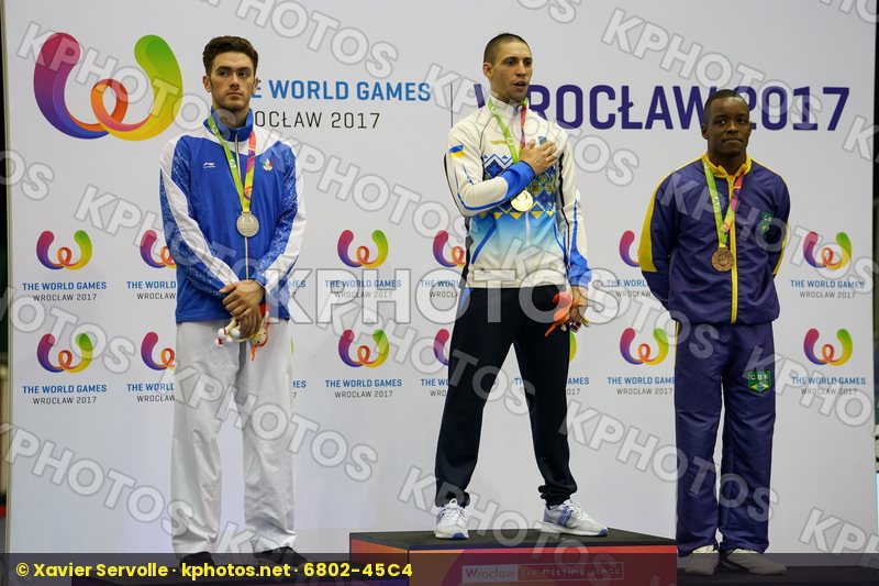 Asiabari Aliasghar Brazil Horuna Stanislav Iran Islamic Republic of Male Kumite -75kg Ukraine Verissimo Hernanit