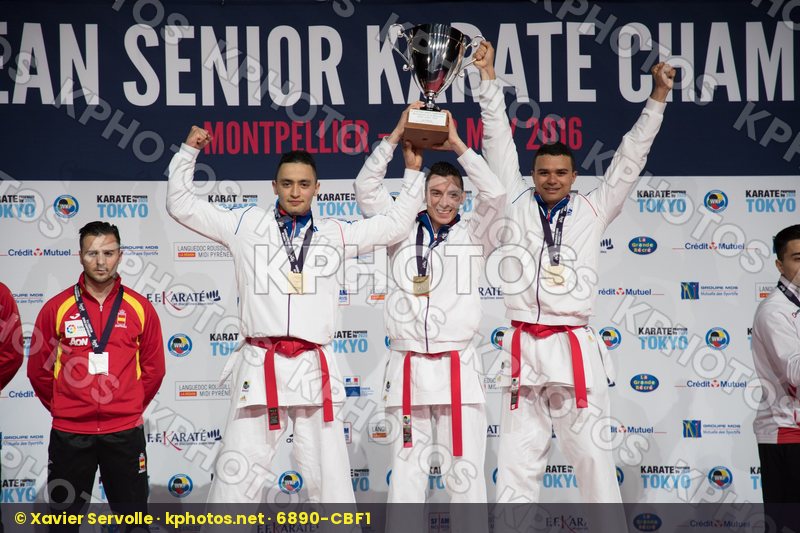 france kata Male podium team