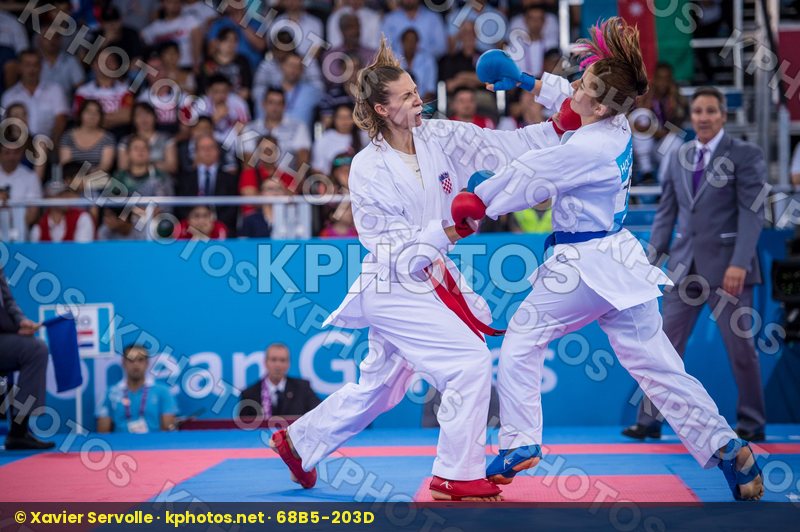 +68 kg Croatia finals Hocaoglu Meltem kumite Martinovic Masa Tur