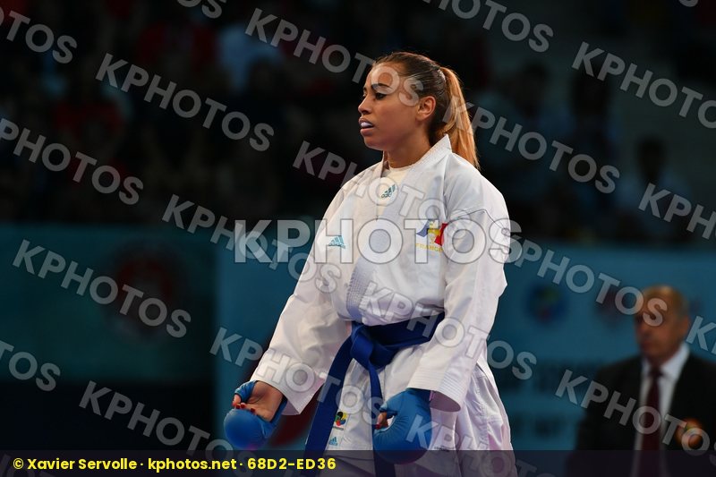 Female kumite -55 kg France Fyr of macedonia Georgieva Jovana Th