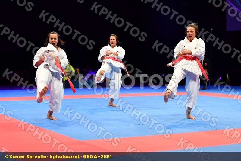 Female team kata Morocco Morocco Morocco Unsu