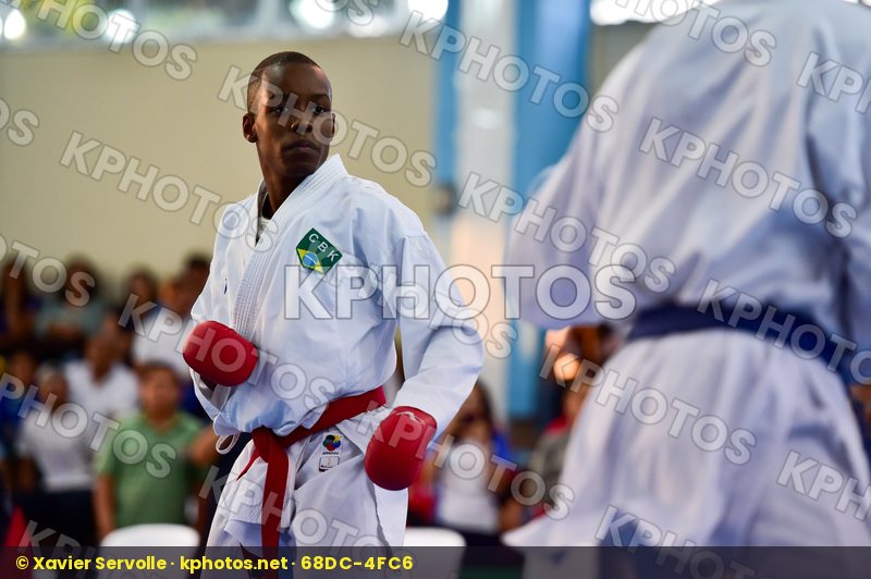 -75 Kg Brazil final kumite Male Nicastro Ochoa Alexander Rafael