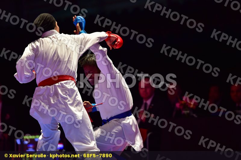 68+ kg Abbasali Hamideh Iran Islamic Republic Of kumite Netherla