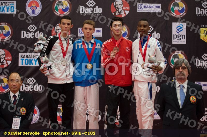 -63 kg Arioli Andrea cadet Cizo Kilian France Gok Samed Italy Mo