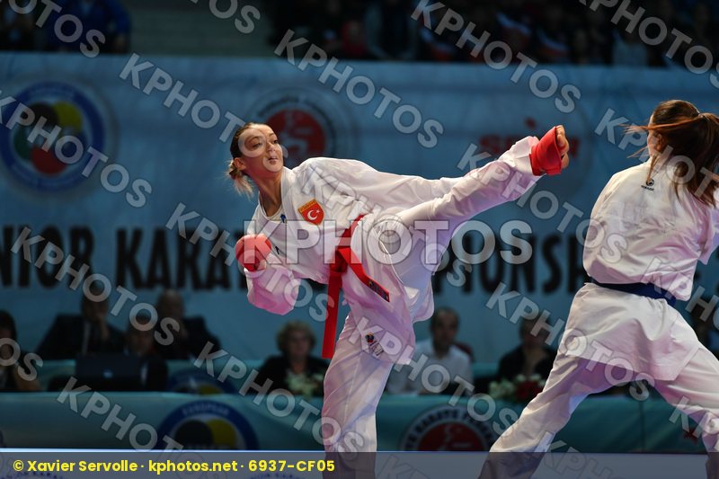 Burucu Hafsa seyda Female kumite -68 kg Quirici Elena Switzerlan