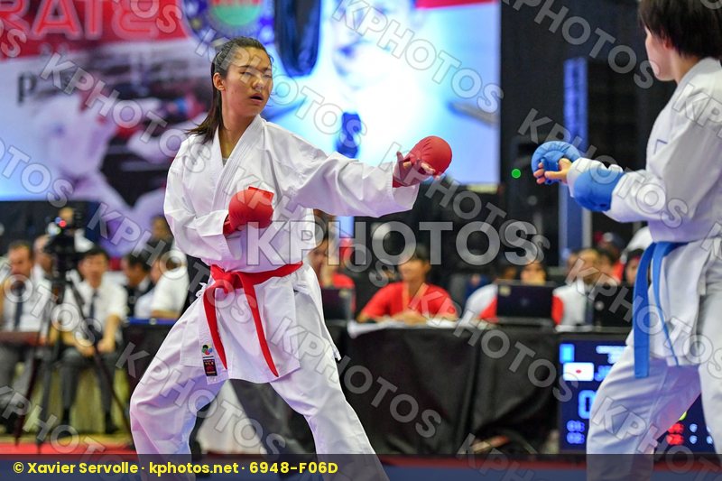 Japan Moriguchi Ayami Nguyen Thi Ngoan U21 Kumite Female -61 Kg