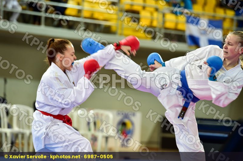 -48 Kg Estonia Female Germany Hayashi Junior Kumite Schimpf Alin
