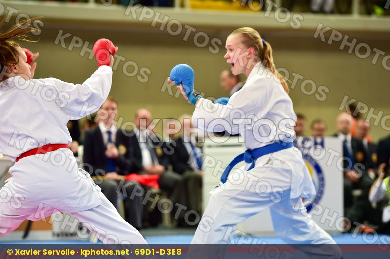 -48 Kg Estonia Female Germany Hayashi Junior Kumite Schimpf Alin