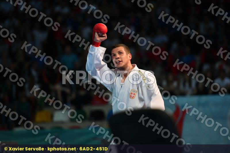 Bitevic Slobodan Hungary Male kumite 84+ kg Molnar Daniel Serbia