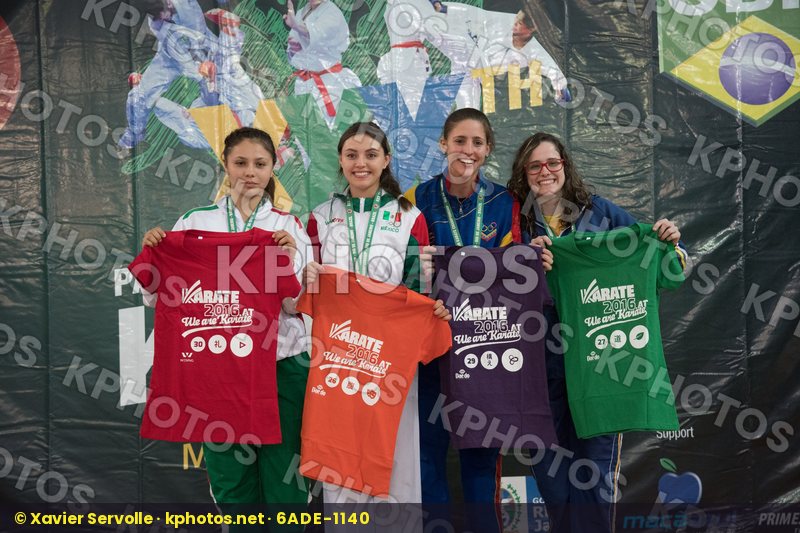 -68 Kg Brazil Cuervo Marianth Female kumite Mafra Bianca Mexico
