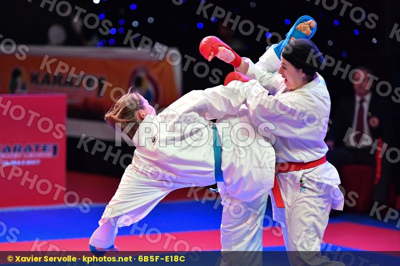 Bruederlin Ramona Female kumite 68+ kg Fetian Ayat Jordan Switze