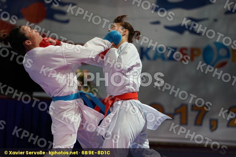 female kumite 68+ kg Japan Thi hong anh Nguyen Uekusa Ayumi Viet