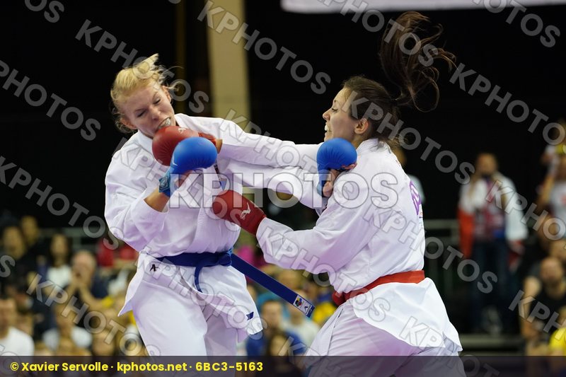 Female Kumite -61kg Gradowska Justyna Poland Slovakia Suchankova Ingrida