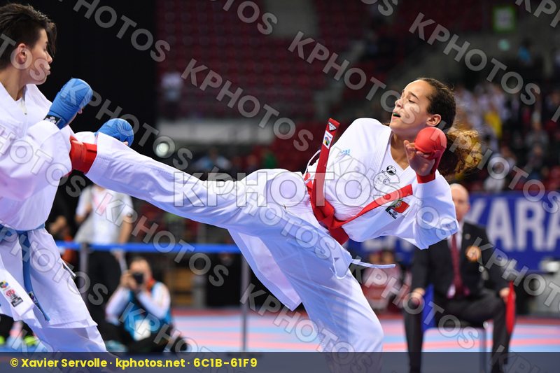 Caceres quinonero Marina Junior kumite female -59 kg Lelis Maria