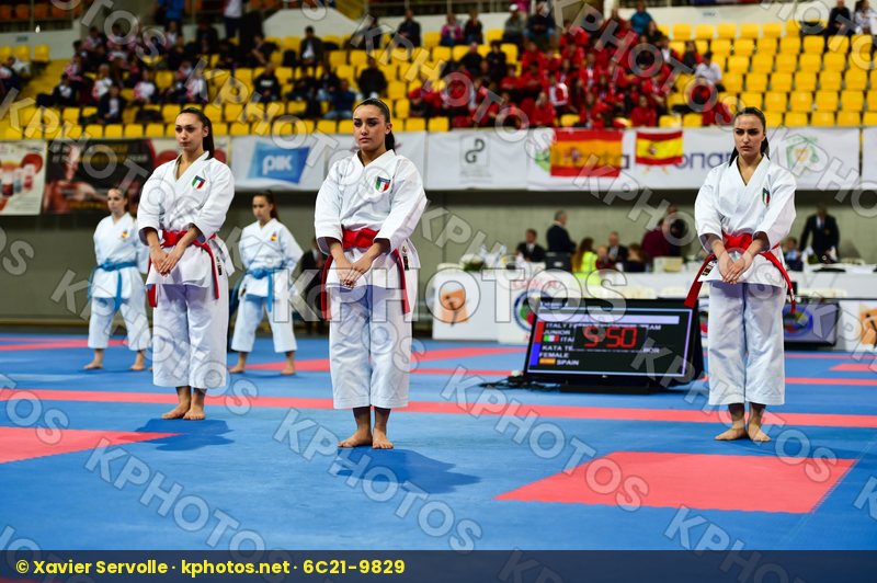 Cadets et Juniors Female Italy Kata Shureido team