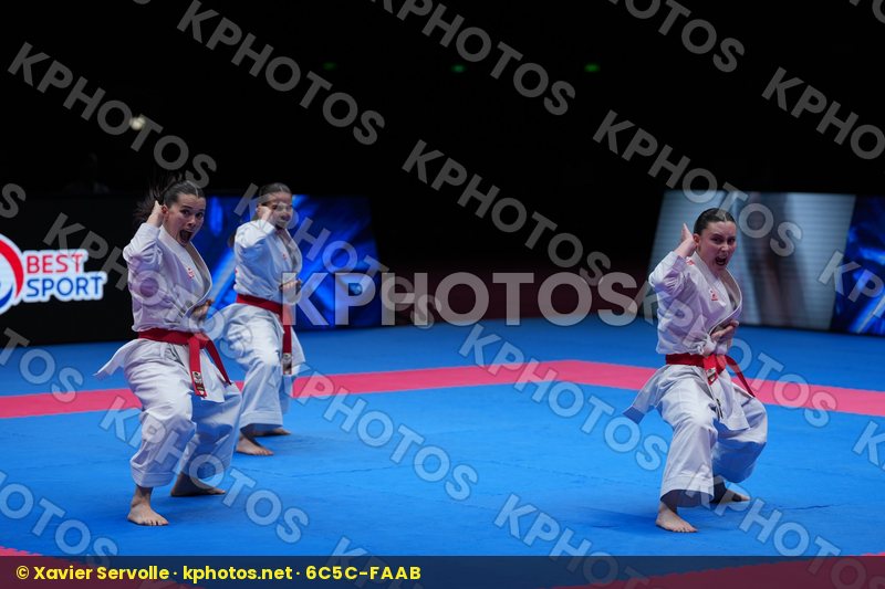 PORTUGAL in Team Female Kata - Final Bout