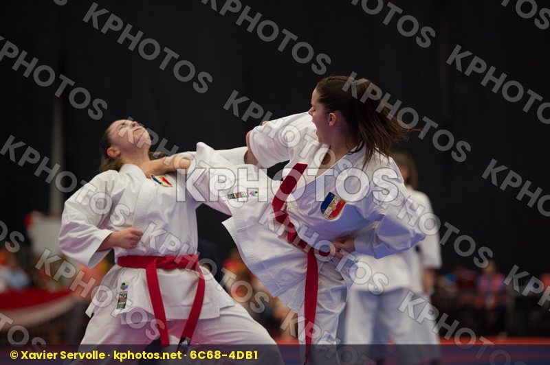 cadet female France Junior Kata team