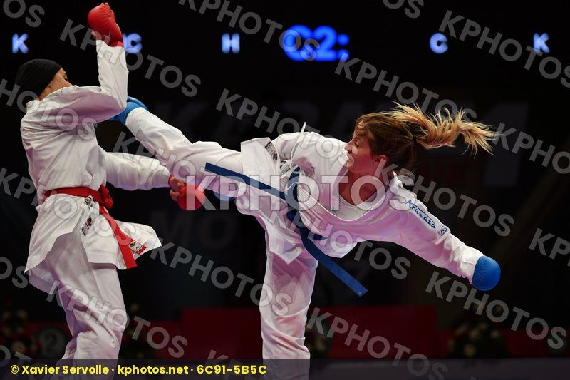 Egypt Female kumite -68 kg France Mohamed Nada Zaretska Iryna