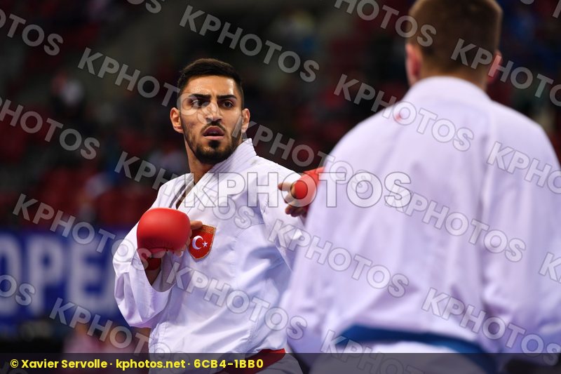 Belarus Turkey U21 kumite male 84+ kg Vodchyts Aliaksei Yamanogl