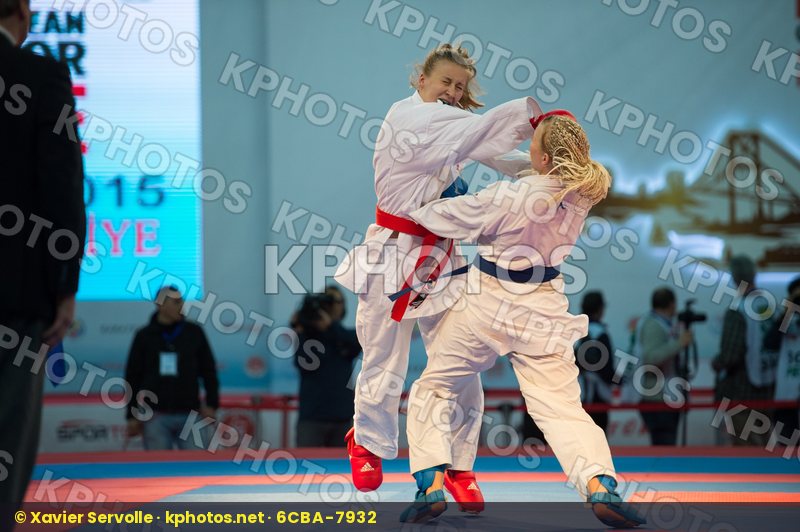 +68 kg bronze match female Finland kumite Kuusisto Helena Russia