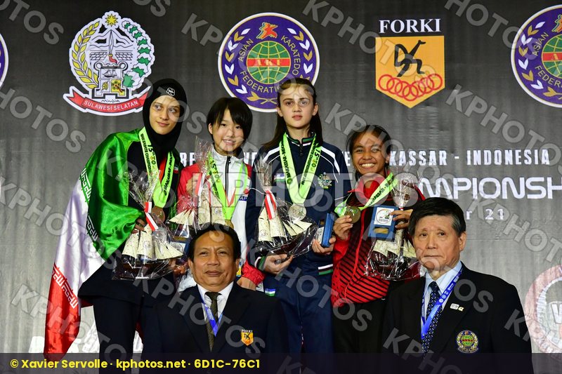 Borjali Leila Cadet Kumite Female -47 Kg Egamberdieva Bonu Hosoi