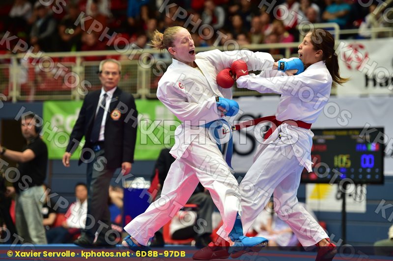 female kumite -61 kg forcella nicole grande alexandra italy peru